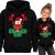 BLUZA Z KAPTUREM  ŚWIĄTECZNA HO HO HO